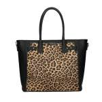 náhled Dámská kabelka NOBO NBAG-H0470-CM20 BLACK WITH BROWN