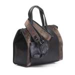 náhled Dámská kabelka NOBO NBAG-H1850-C020 BLACK WITH BROWN