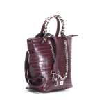 náhled Dámská kabelka NOBO NBAG-H2120-C005 WINE CROCO