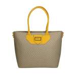 náhled Dámská kabelka NOBO NBAG-I3260-CM15 MULTI BEIGE WITH YELLOW S0