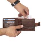 náhled Pánská peněženka RIEKER RIE-20200061-W2 hnědá