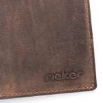 náhled Pánská peněženka RIEKER 1076 hnědá W5