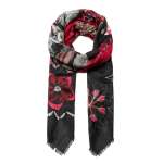 náhled Dámský šátek DESIGUAL 19WAWA45/ 2000 BLACK DESIGUAL