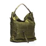 náhled Kabelka 2335-358 ZELENÁ (42x44cm) ------------ Dárek k nákupu