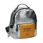 náhled Batoh G2790-C022 STŘÍBRNÁ (30x25cm) ------- Dárek k nákupu