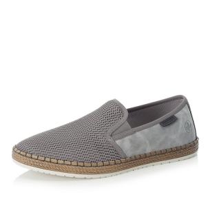 Pánské mokasíny RIEKER B5265-43 šedá S5