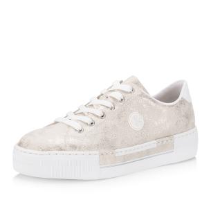 Dámské tenisky RIEKER N49W1-90 zlatá S5