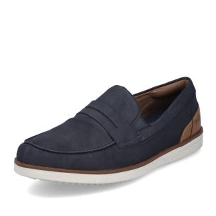 Pánské mokasíny RIEKER B2350-14 modrá S4