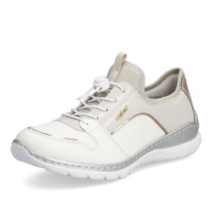 Dámské polobotky RIEKER L3294-80 bílá S6