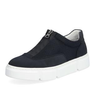 Dámské mokasíny RIEKER N5964-14 modrá S4