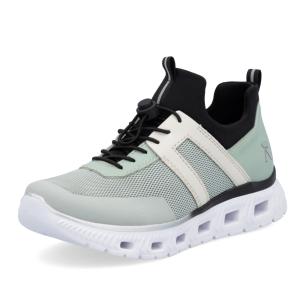 Dámské tenisky RIEKER M6061-52 zelená S5