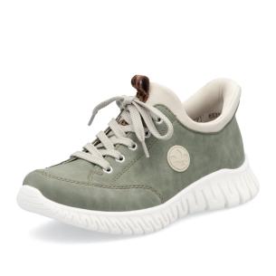 Dámské tenisky RIEKER M5354-52 zelená S5