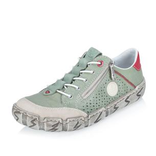 Dámské tenisky RIEKER L0355-52 zelená S6