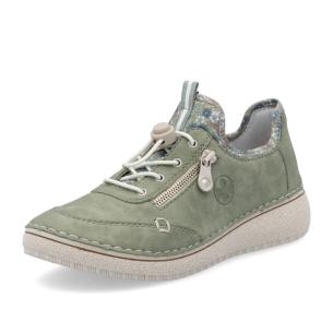 Dámské tenisky RIEKER 50962-52 zelená S6