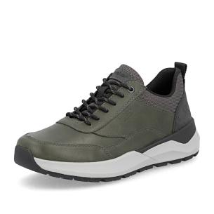 Pánské polobotky RIEKER 06000-54 zelená W5