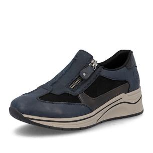 Dámské polobotky RIEKER N9552-14 modrá W5