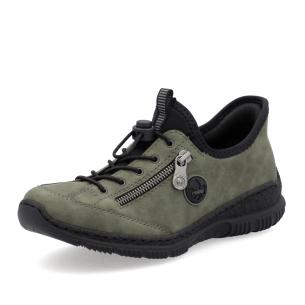 Dámské tenisky RIEKER N3267-54 zelená W5
