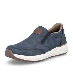 Pánské mokasíny RIEKER 11550-15 modrá S6