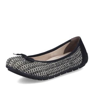 Dámské baleríny RIEKER 43850-00 černá S6