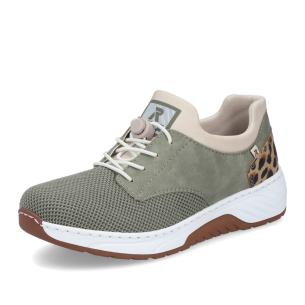 Dámské tenisky RIEKER 53160-52 zelená S6