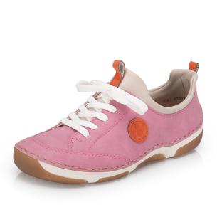 Dámské polobotky RIEKER 55950-31 růžová S6