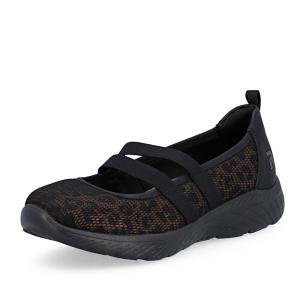 Dámské baleríny RIEKER M5075-00 černá S6