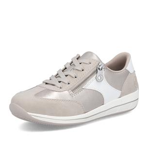 Dámské polobotky RIEKER N1103-90 béžová S6