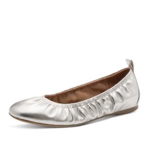 Dámské baleríny TAMARIS 22136-46-957 stříbrná S6
