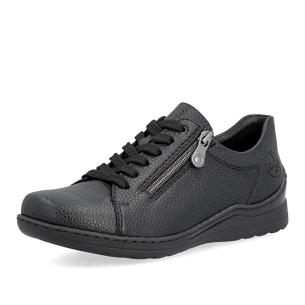 Dámské polobotky RIEKER 48901-00 černá W6