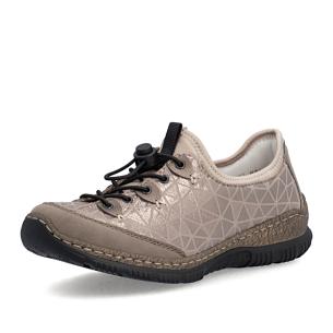 Dámské polobotky RIEKER N3271-90 béžová W6