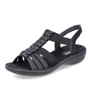Dámské sandály RIEKER 60809-00 černá S5
