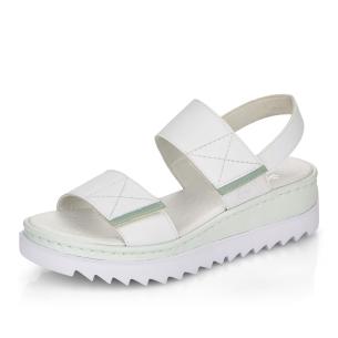 Dámské sandály RIEKER V4475-80 bílá S6