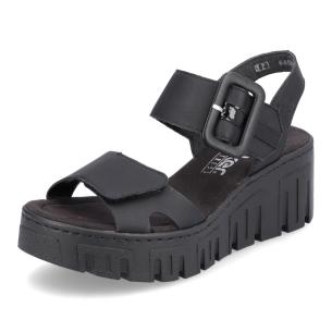 Dámské sandály RIEKER 68050-00 černá S5