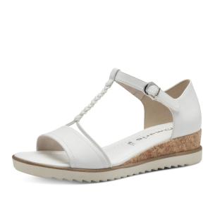 Dámské sandály TAMARIS 28102-42-100 bílá S5