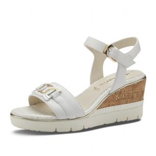 Dámské sandály TAMARIS 28702-42-100 bílá S5