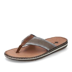 Pánské žabky RIEKER 21095-42 šedá S5