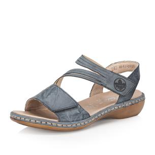 Dámské sandály RIEKER 65964-12 modrá S5