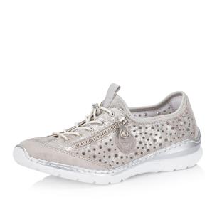 Dámské polobotky RIEKER L32P6-90 béžová S6