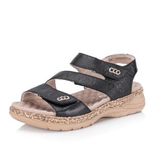 Dámské sandály RIEKER V2202-00 černá S5
