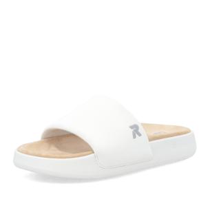 Dámské nazouváky RIEKER W3250-80 bílá S5