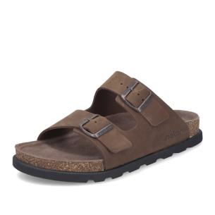 Pánské nazouváky RIEKER 21190-26 hnědá S6