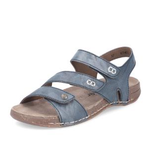 Dámské sandály RIEKER 61402-12 modrá S5