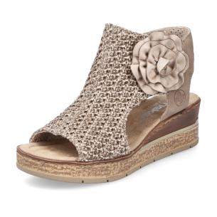 Dámské sandály RIEKER 63791-60 béžová S6