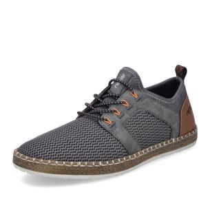 Pánské polobotky RIEKER B5252-45 šedá S6