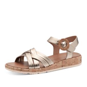 Dámské sandály TAMARIS 28129-44-900 zlatá S5