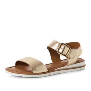 Dámské sandály TAMARIS 28133-44-940 zlatá S5