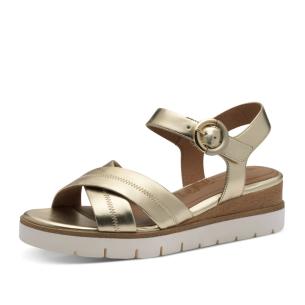 Dámské sandály TAMARIS 28202-42-933 zlatá S5