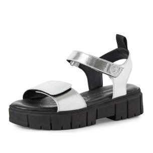 Dámské sandály TAMARIS 28209-44-941 stříbrná S5