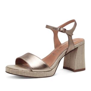 Dámské sandály TAMARIS 28342-44-988 zlatá S5