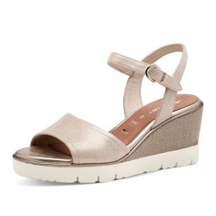 Dámské sandály TAMARIS 28360-44-179 zlatá S5